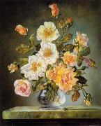 unknow artist Floral, beautiful classical still life of flowers.135 Sweden oil painting reproduction